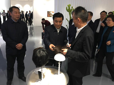 觀摩組走進建安區 聚焦瑞貝卡纖維材料產業園項目與室內環境檢測